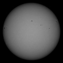 Image of Sun's photosphere