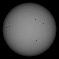 Image of Sun's photosphere