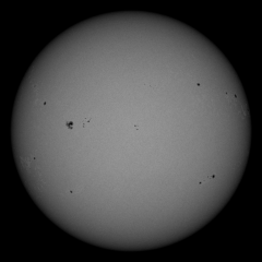 Image of Sun's photosphere