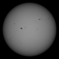 Image of Sun's photosphere