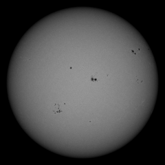 Image of Sun's photosphere