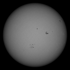 Image of Sun's photosphere