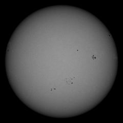 Image of Sun's photosphere