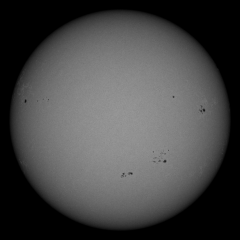 Image of Sun's photosphere