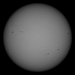 Image of Sun's photosphere