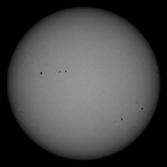 Image of Sun's photosphere