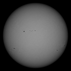 Image of Sun's photosphere