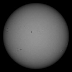 Image of Sun's photosphere