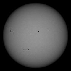 Image of Sun's photosphere