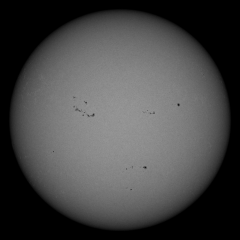 Image of Sun's photosphere