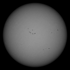 Image of Sun's photosphere