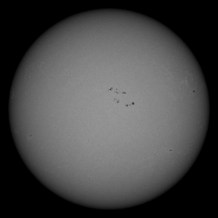 Image of Sun's photosphere