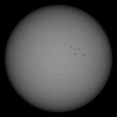 Image of Sun's photosphere