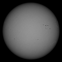 Image of Sun's photosphere