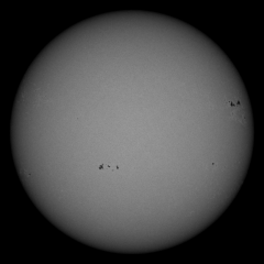 Image of Sun's photosphere