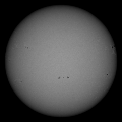 Image of Sun's photosphere