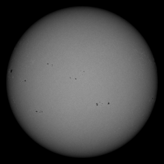 Image of Sun's photosphere