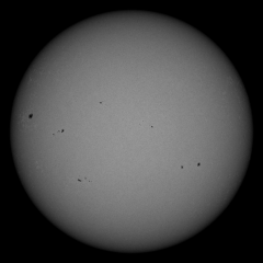 Image of Sun's photosphere