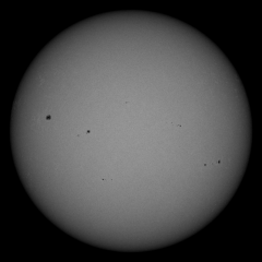 Image of Sun's photosphere