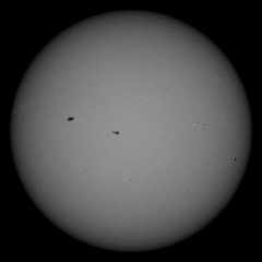 Image of Sun's photosphere