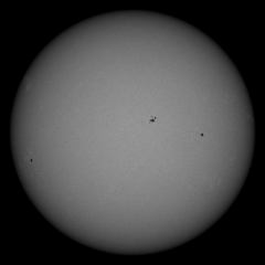 Image of Sun's photosphere