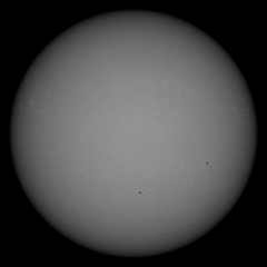 Image of Sun's photosphere