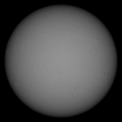 Image of Sun's photosphere