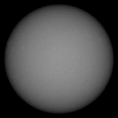 Image of Sun's photosphere