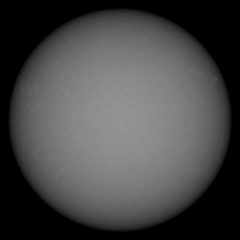 Image of Sun's photosphere