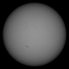 Image of Sun's photosphere