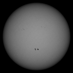 Image of Sun's photosphere