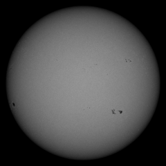 Image of Sun's photosphere