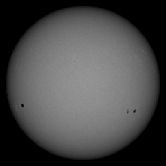 Image of Sun's photosphere