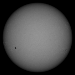 Image of Sun's photosphere