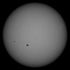 Image of Sun's photosphere