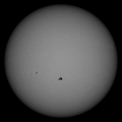 Image of Sun's photosphere