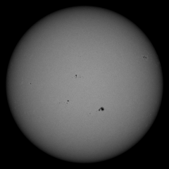 Image of Sun's photosphere