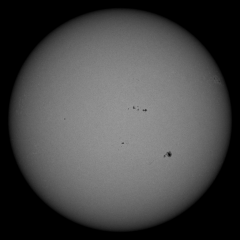 Image of Sun's photosphere