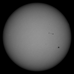 Image of Sun's photosphere