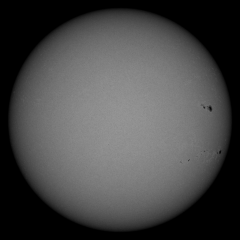 Image of Sun's photosphere