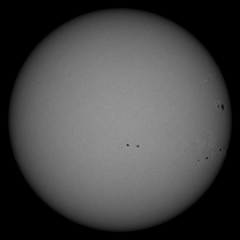 Image of Sun's photosphere