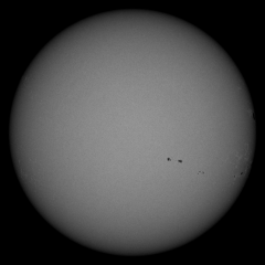 Image of Sun's photosphere