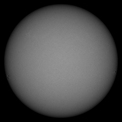 Image of Sun's photosphere