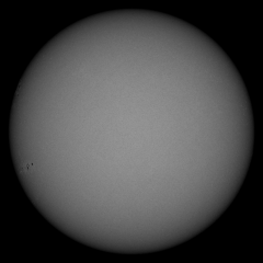 Image of Sun's photosphere