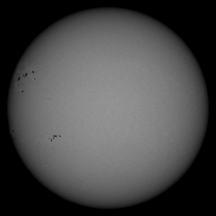 Image of Sun's photosphere