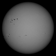 Image of Sun's photosphere