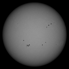 Image of Sun's photosphere