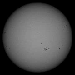 Image of Sun's photosphere