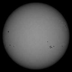 Image of Sun's photosphere