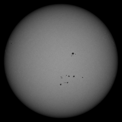 Image of Sun's photosphere